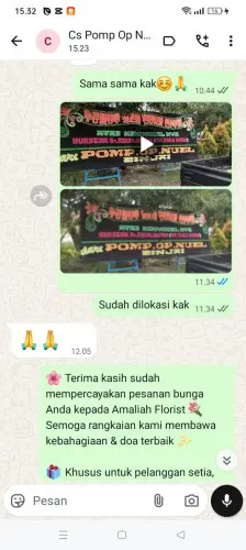 Testimonial Papan Bunga dago pakar